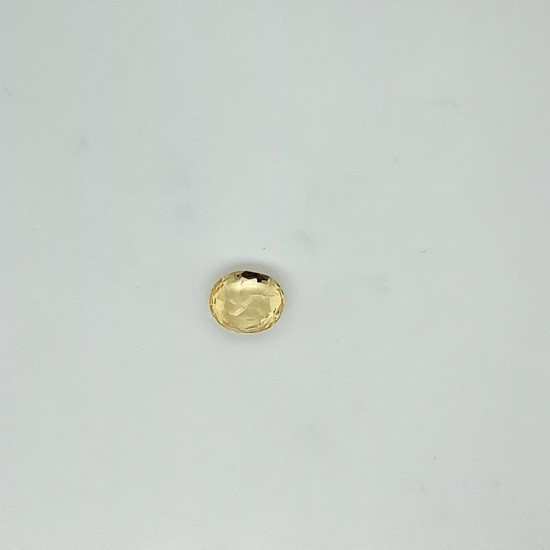 Yellow Sapphire (Pukhraj) 2.72 Ct Lab Tested